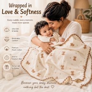 Baby Blanket | Baby Wrap Fluffy Receiving Blanket - Image 18
