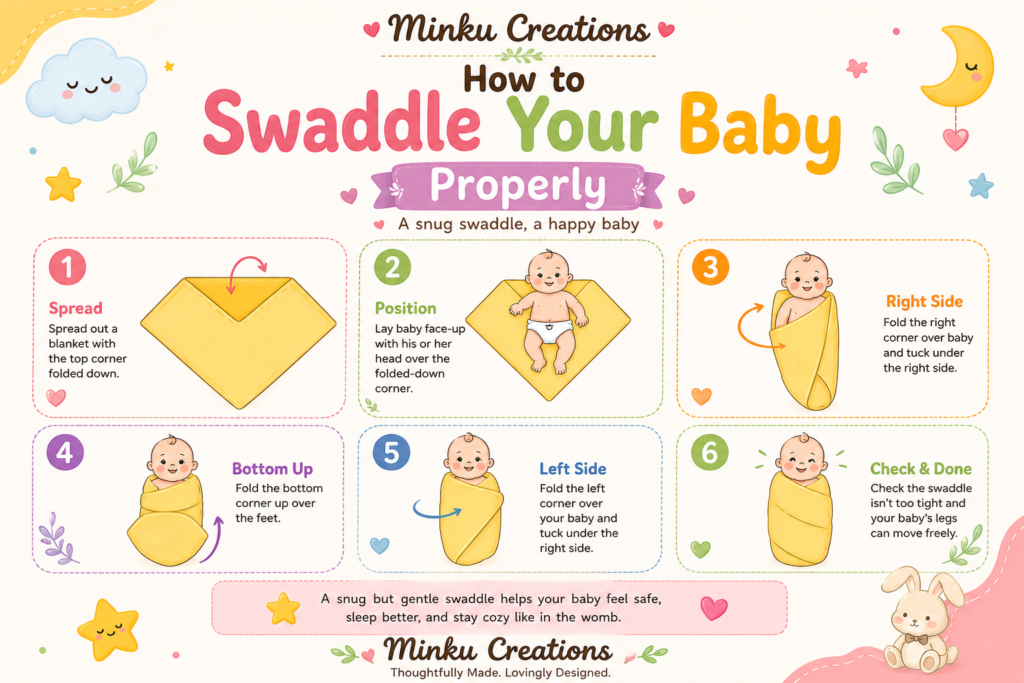 KitMik Double Layer Crinkled  Muslin Baby Swaddle Set, Baby Towel, Size-105cm x 105 cm, 0-18 Month+, Light weight Swaddle Wrap for New Born, Pack of 2,Yellow and White