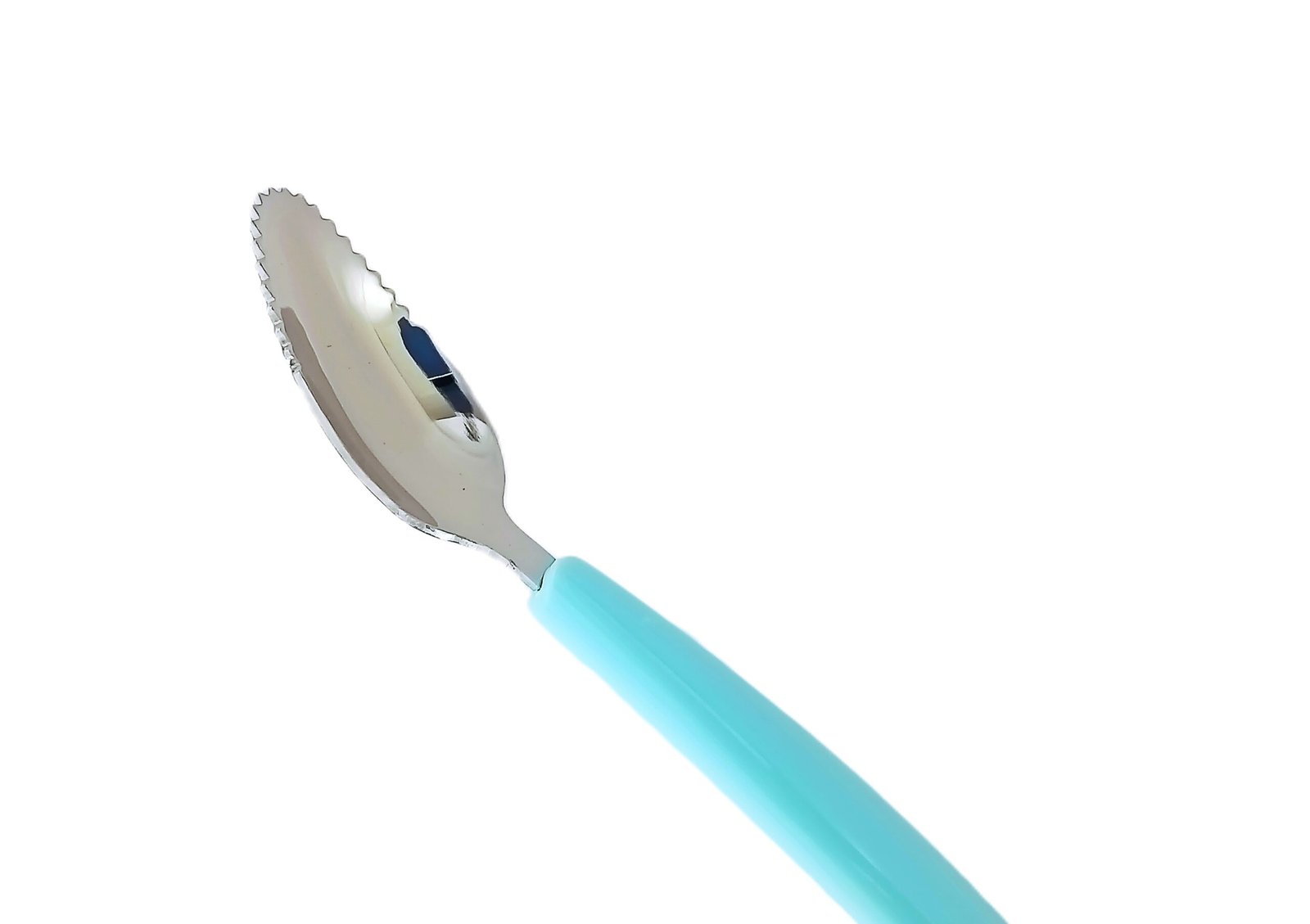 KitMik Double Side Head 2 in 1 Silicone Food Spoon, Stainless Steel Fruit Scraper for Baby & Toddler, Fruit Scraping & Feeding Spoons with Travel Case - Image 6